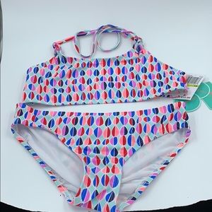 Copper key 2 piece swim suit